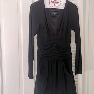 ABS Collection black mini dress.